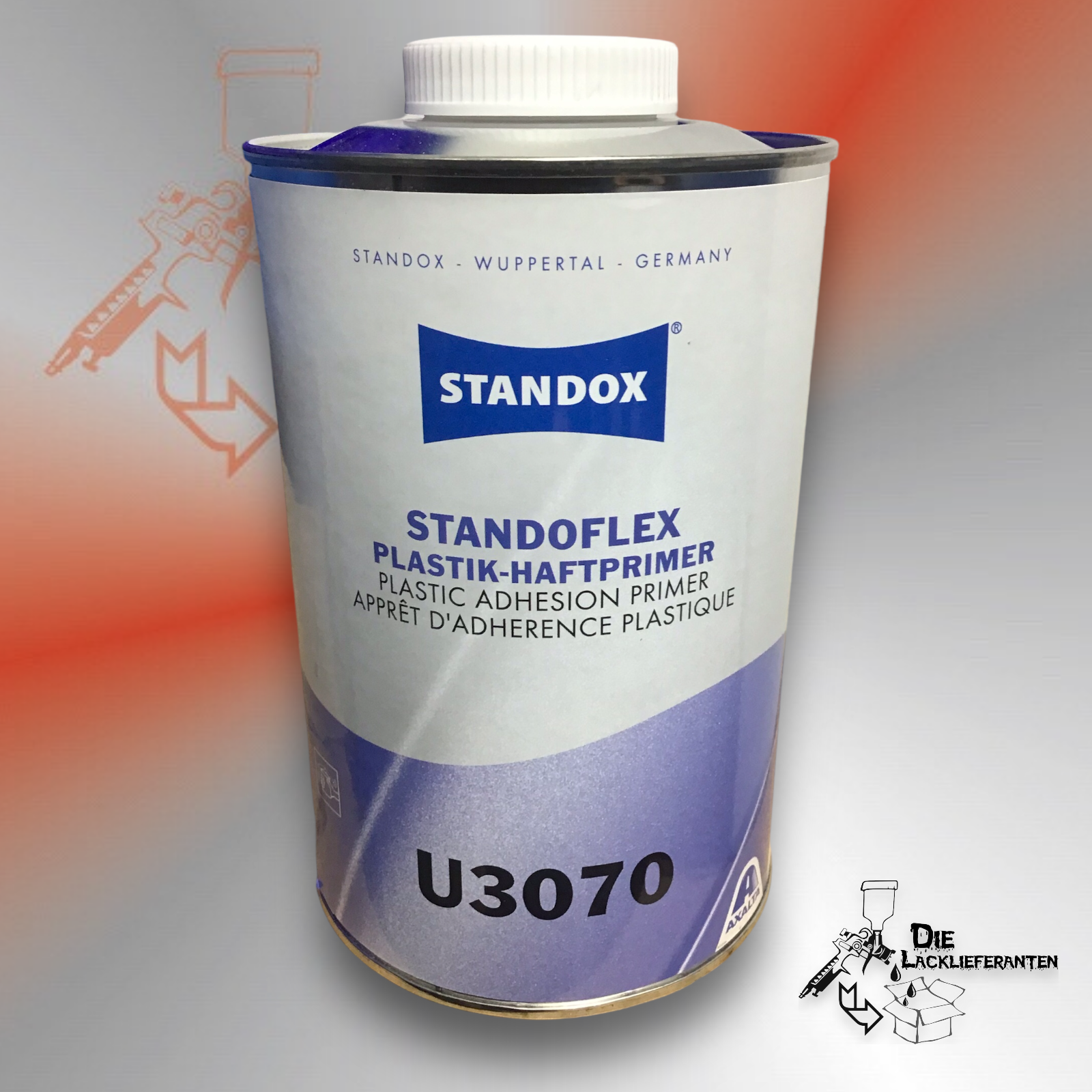 Standox Standoflex Plastik-Primer U3070 Silber 1L #81271 1 Standox Standoflex Plastik-Primer U3070 Silber 1L #81271