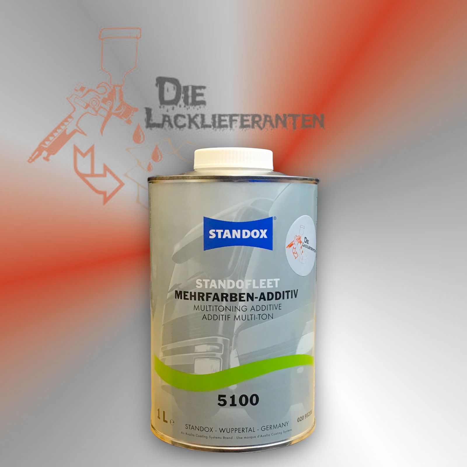 Standofleet Mehrfarben-Additiv 5100 1 Ltr. Trocknungsbeschleuniger #95208 1 Standofleet Mehrfarben-Additiv 5100 1 Ltr. Trocknungsbeschleuniger #95208