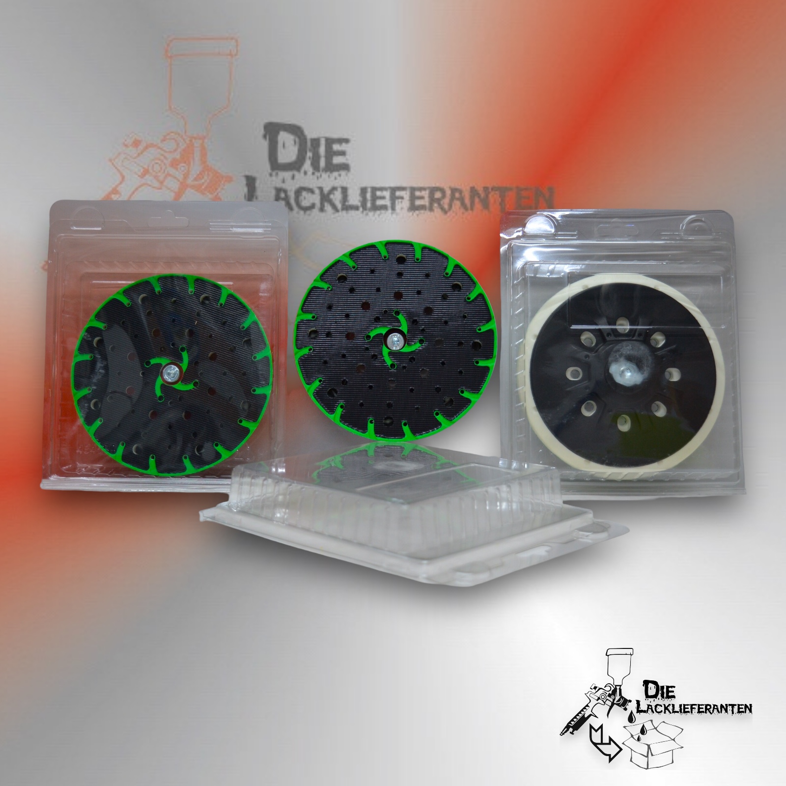 3X Stützteller, Schleifteller, Polierteller Exzenterschleifteller 150mm Hart mit Klett M8 1 3X Stützteller, Schleifteller, Polierteller Exzenterschleifteller 150mm Hart mit Klett M8