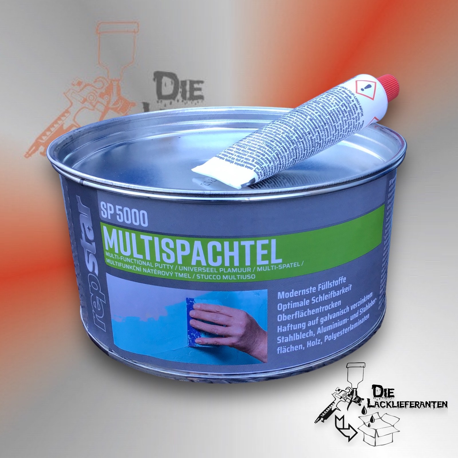 Repstar Multi Ligth Spachtel Blau 2L 1,6KG #988225566 1 Repstar Multi Ligth Spachtel Blau 2L 1,6KG #988225566