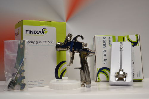 FINIXA Spritzpistole SPG500 + 2 Düsensätze 1.3, 2.5mm 1 FINIXA Spritzpistole SPG500 + 2 Düsensätze 1.3, 2.5mm