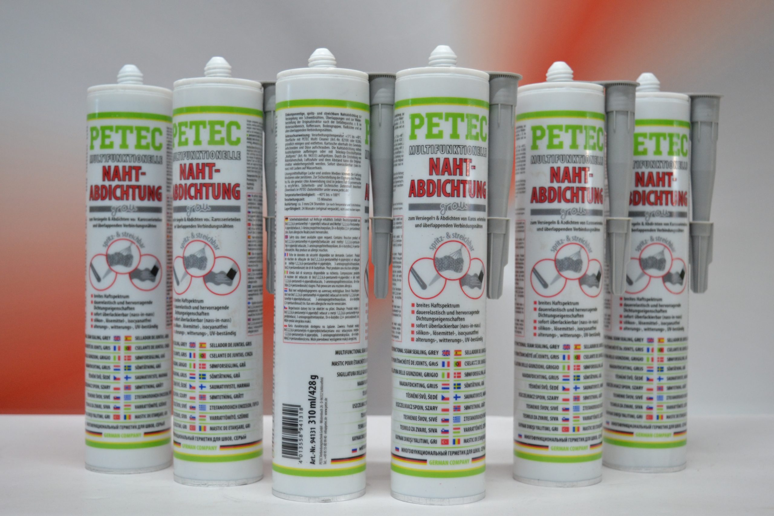 6x PETEC Nahtabdichtung Grau - 310ml Art: 94131 1 6x PETEC Nahtabdichtung Grau - 310ml Art: 94131