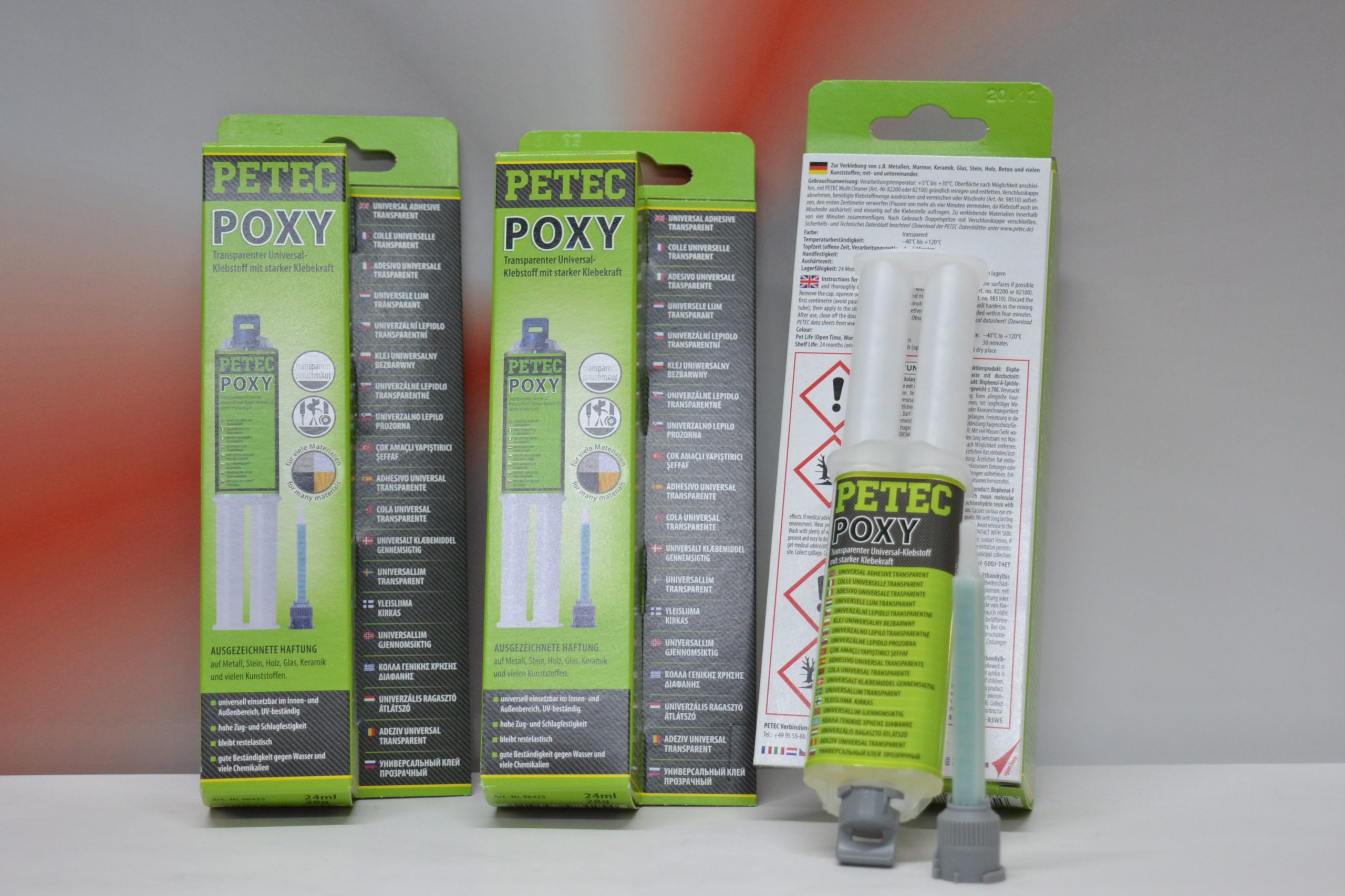 3X PETEC Poxy 2 komponenten Kleber 24ml Art. 98425 1 3X PETEC Poxy 2 komponenten Kleber 24ml Art. 98425