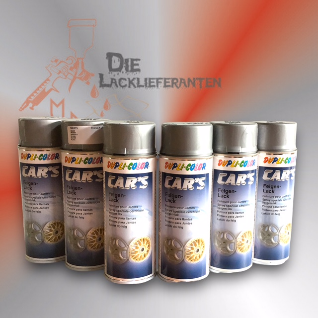 6X Dupli Color Cars Felgen Silber 400ml Art. 385919 1 6X Dupli Color Cars Felgen Silber 400ml Art. 385919
