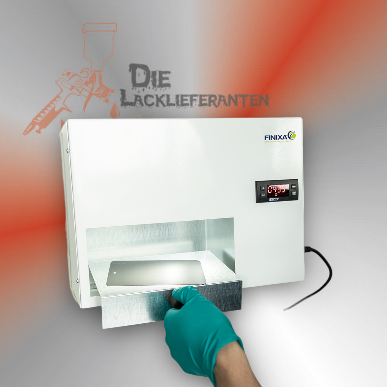 FINIXA Trockner für Spritzkartenmuster/Farbkarten/Musterkarten 1 FINIXA Trockner für Spritzkartenmuster/Farbkarten/Musterkarten