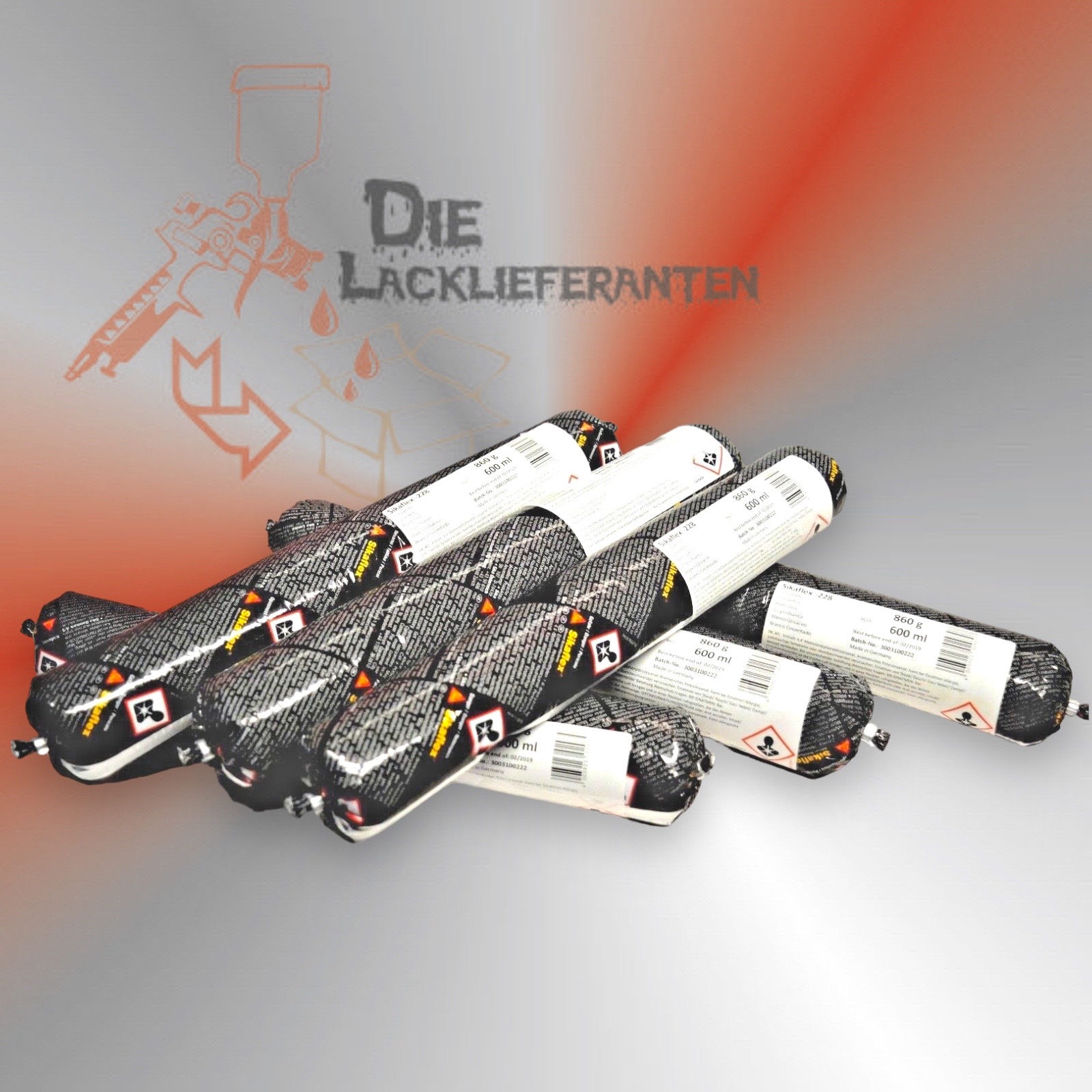 Sikaflex - 228 Grauweis Beutel 600ml 6 Stück selbstnivellierende Dichtmasse 1 Sikaflex - 228 Grauweis Beutel 600ml 6 Stück selbstnivellierende Dichtmasse