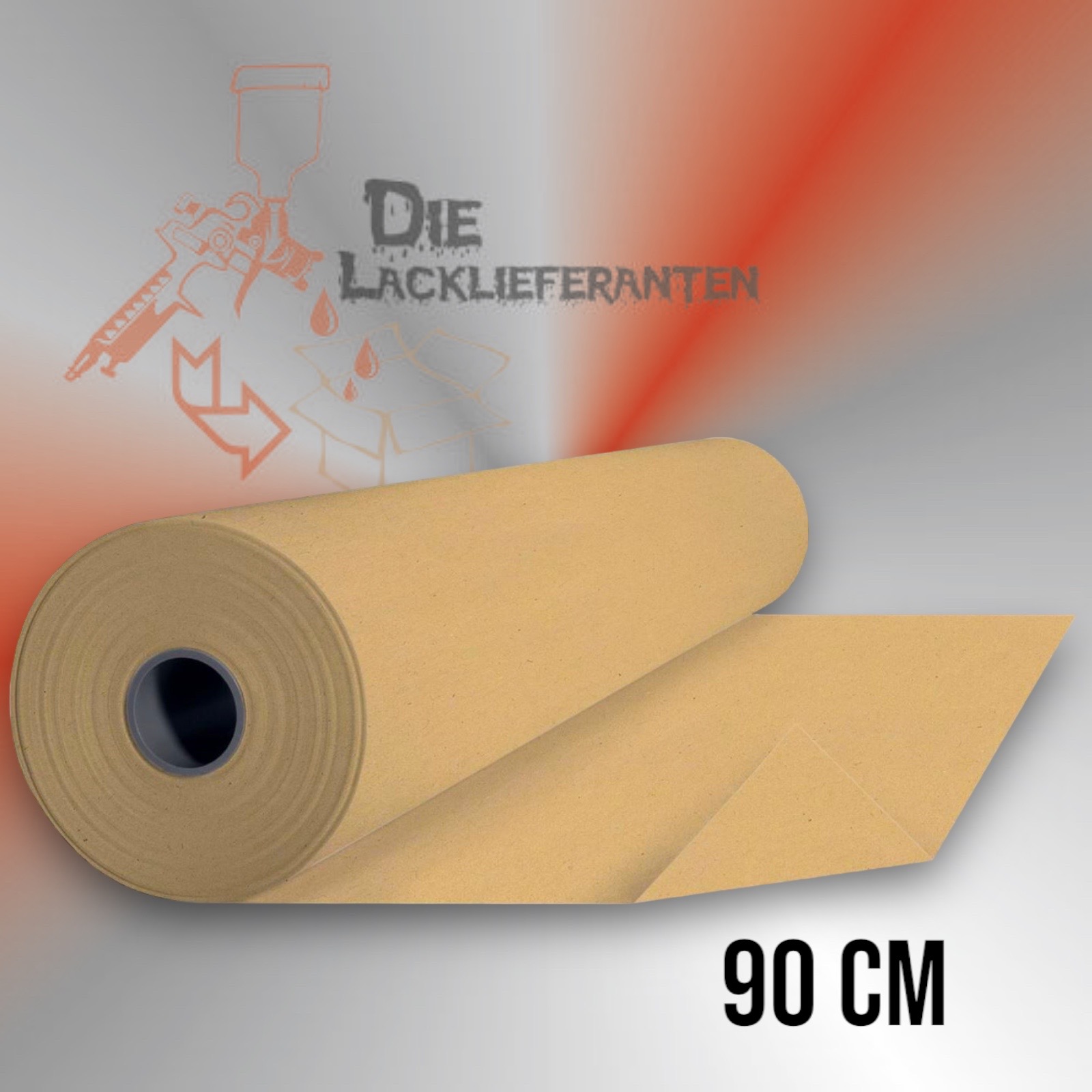 Colad Abdeckpapier Rolle 90cm Breit x 450m 40g #210090 1 Colad Abdeckpapier Rolle 90cm Breit x 450m 40g #210090