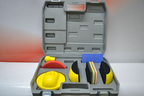 Schleifklotz Kofferset 9-Teilig 1 Schleifklotz Kofferset 9-Teilig