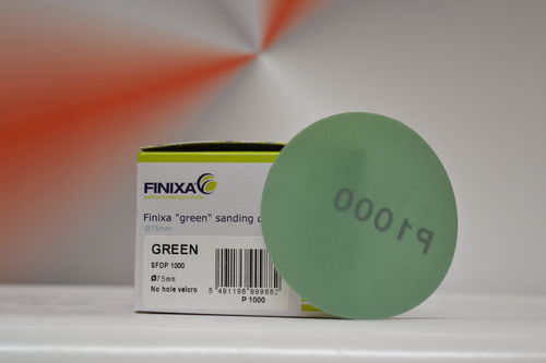 1Pck FINIXA Green-Schleifscheiben, P1000 - 75mm 1 1Pck FINIXA Green-Schleifscheiben, P1000 - 75mm