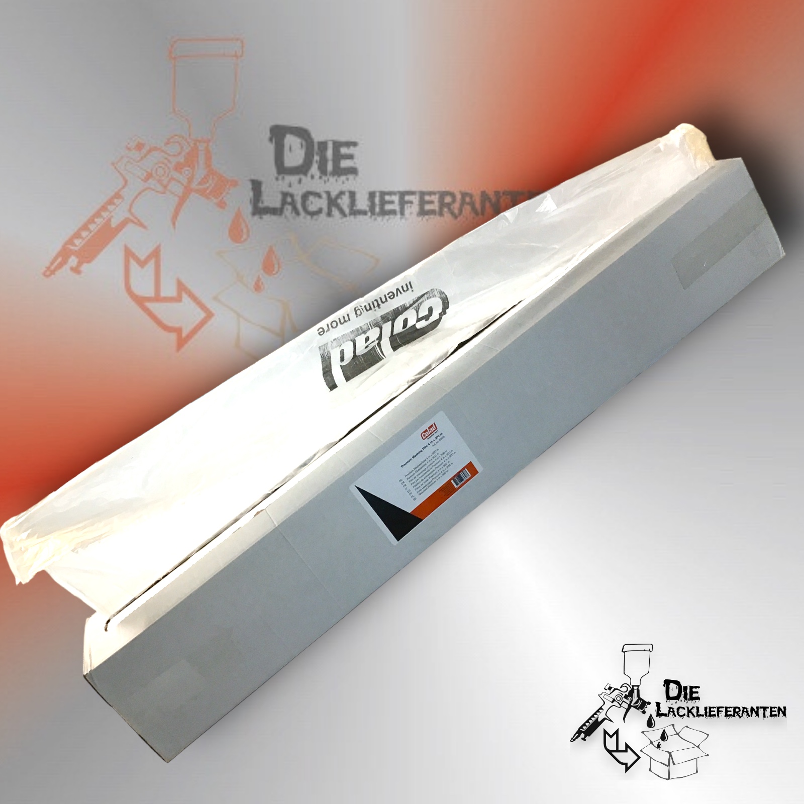 Abdeckfolie, Lackierfolie Lackhaftend 4mx300m #6662563 1 Abdeckfolie, Lackierfolie Lackhaftend 4mx300m #6662563