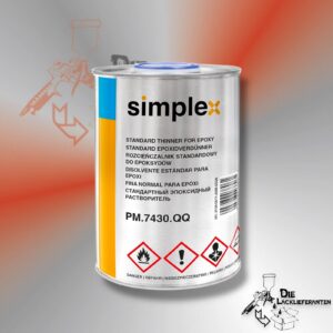 Simplex EP Verdünnung 7430 Standard 1L für EP1422 #SPM7430QQ1