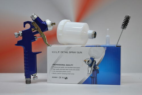 HVLP Spritzpistole Spot-Repair Blau + 0.8mm Düsensatz 1 HVLP Spritzpistole Spot-Repair Blau + 0.8mm Düsensatz