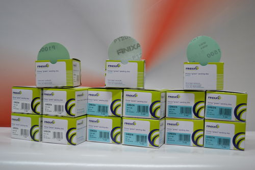 15Pck FINIXA Green-Schleifscheiben, P1000/P1200/P1500 - 75mm 1 15Pck FINIXA Green-Schleifscheiben, P1000/P1200/P1500 - 75mm