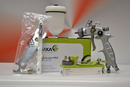 FINIXA Mini Lackierpistole PRO SPG700 inkl. 0.8mm Düsensatz + 1 Düsensatz 1.0mm 1 FINIXA Mini Lackierpistole PRO SPG700 inkl. 0.8mm Düsensatz + 1 Düsensatz 1.0mm